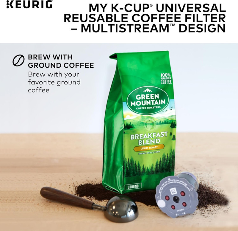 My K-Cup Reusable Filter Multistream Technology - Gray (Packaging May Vary) gallery
