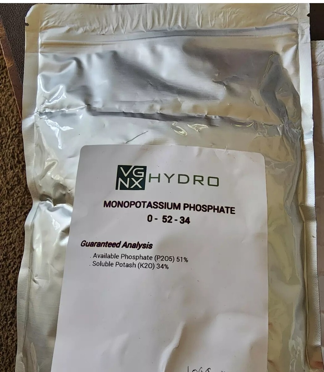 FREE SHIPPING Monopotassium phosphate MKP 0-52-34 5 pounds WATER SOLUBLE gallery