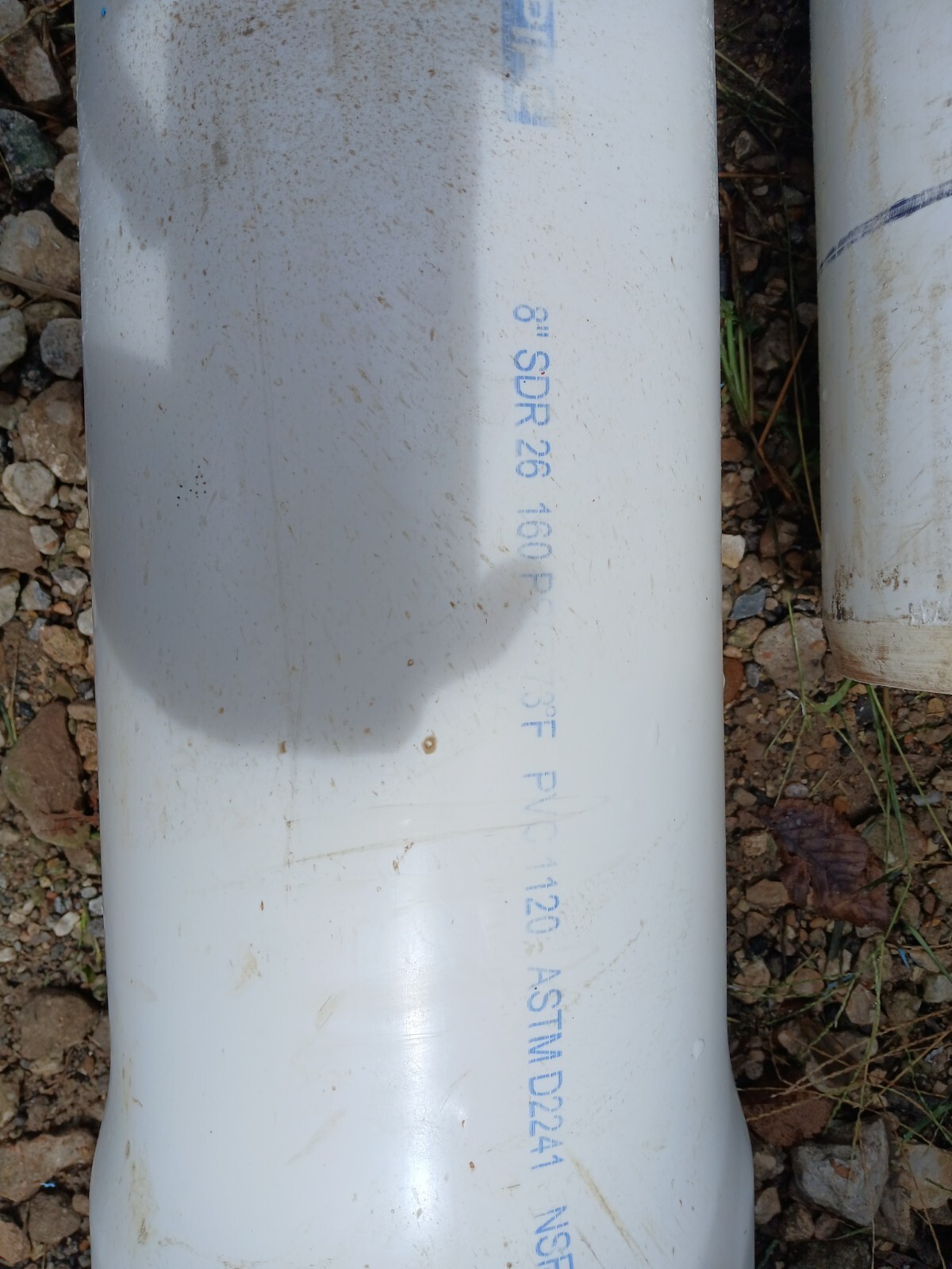 8 Inch Diameter SDR 26 PVC Pipe Price per foot. (Customized Length!!! ) gallery