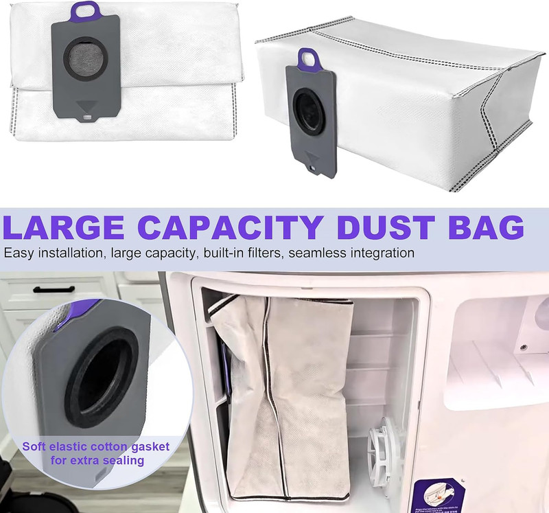 Replacement Accessories Compatible with Narwal Flow Robot Vacuum Cleaner (2 Main gallery