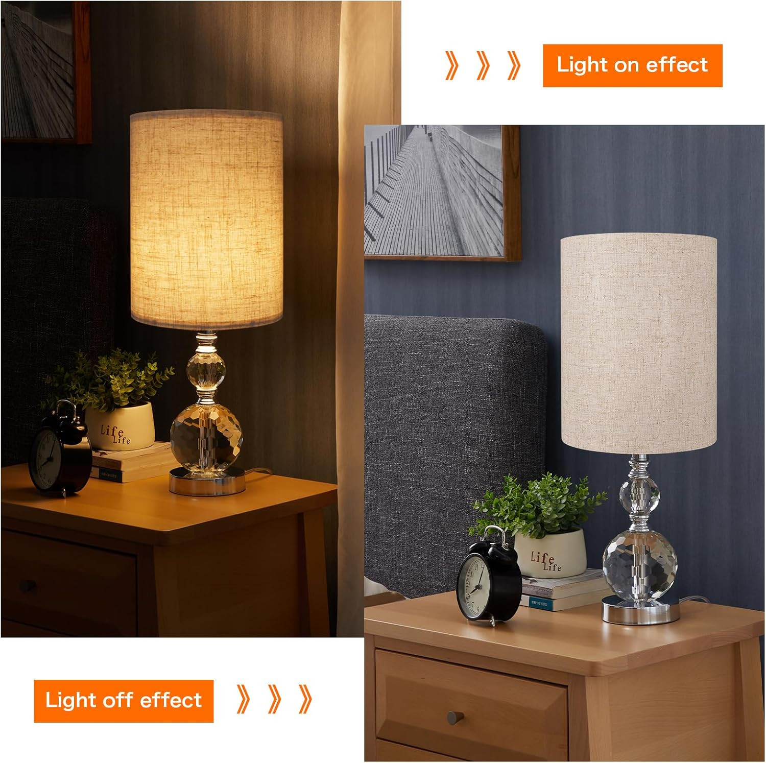 Tall Drum Lamp Shade for Table Lamps, Floor Lamp, Cloth Lampshade 10" Top X 10" gallery