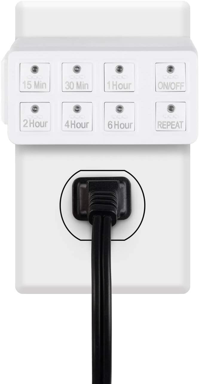 BN-LINK Smart Digital Countdown Timer with Repeat Function Shut Off Touch Button gallery