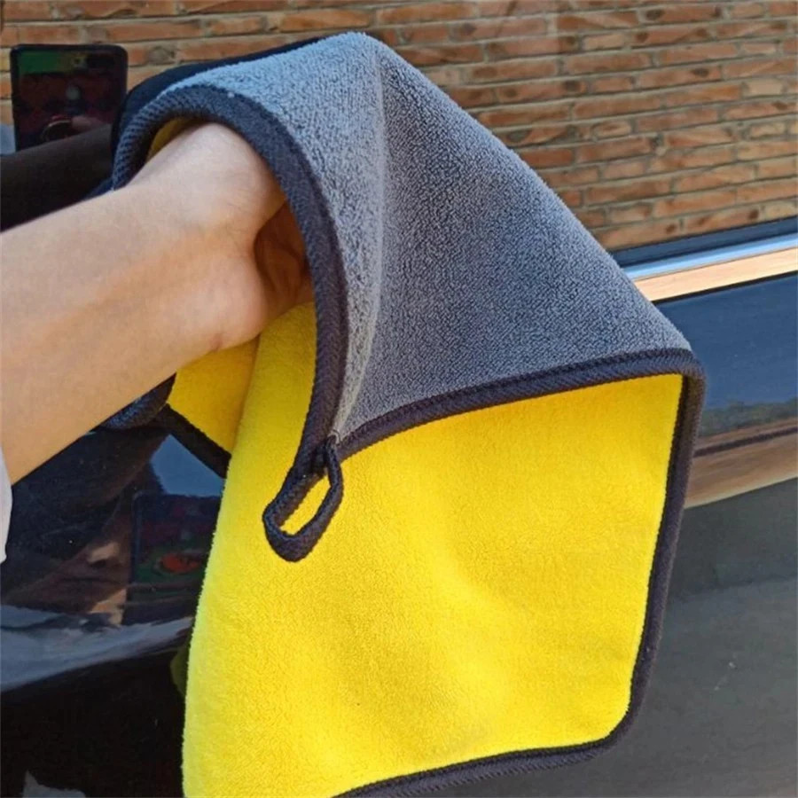 Microfiber Cleaning Cloth Car Wash Towel Drying Rag Car Polishing Detailing gallery