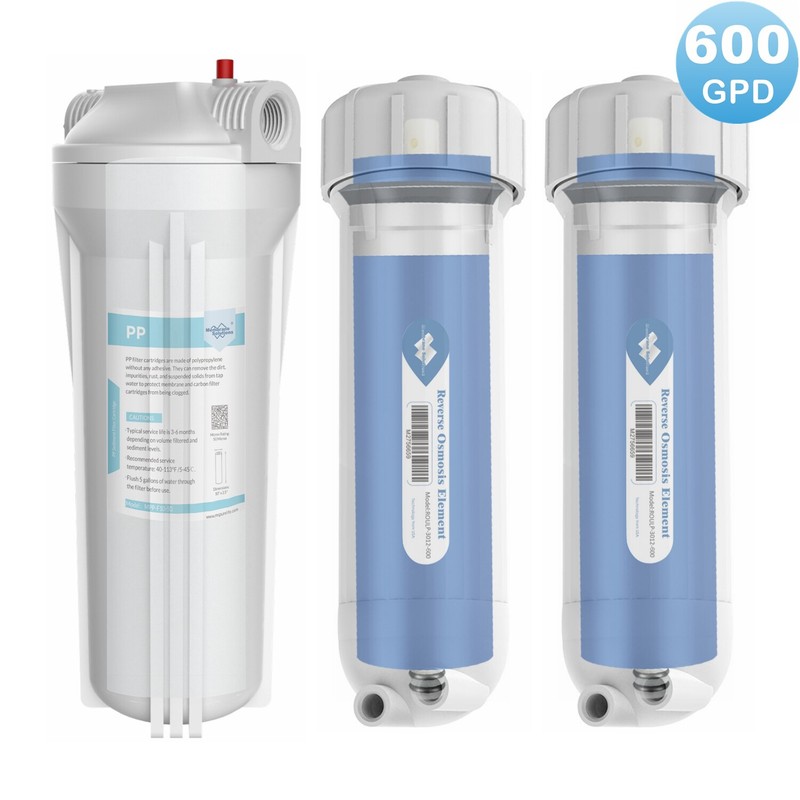 600 GPD RO Membrane Maple Syrup Reverse Osmosis Filtration System Cartridges Set gallery
