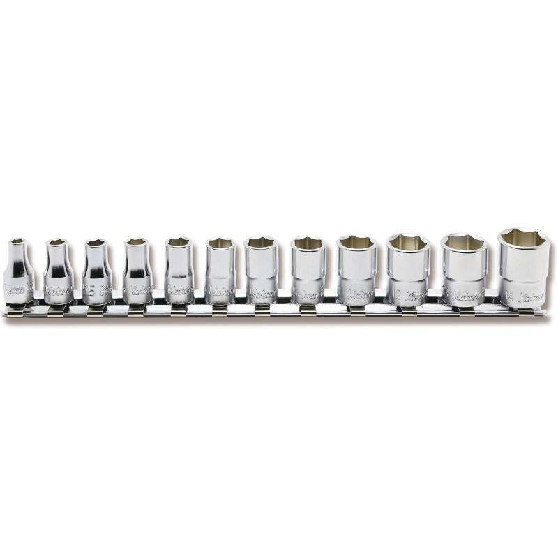 Koken RS2400M/12 1/4 In Sq. Dr. Socket Set 4-14 mm 6 Point 12 Pieces gallery