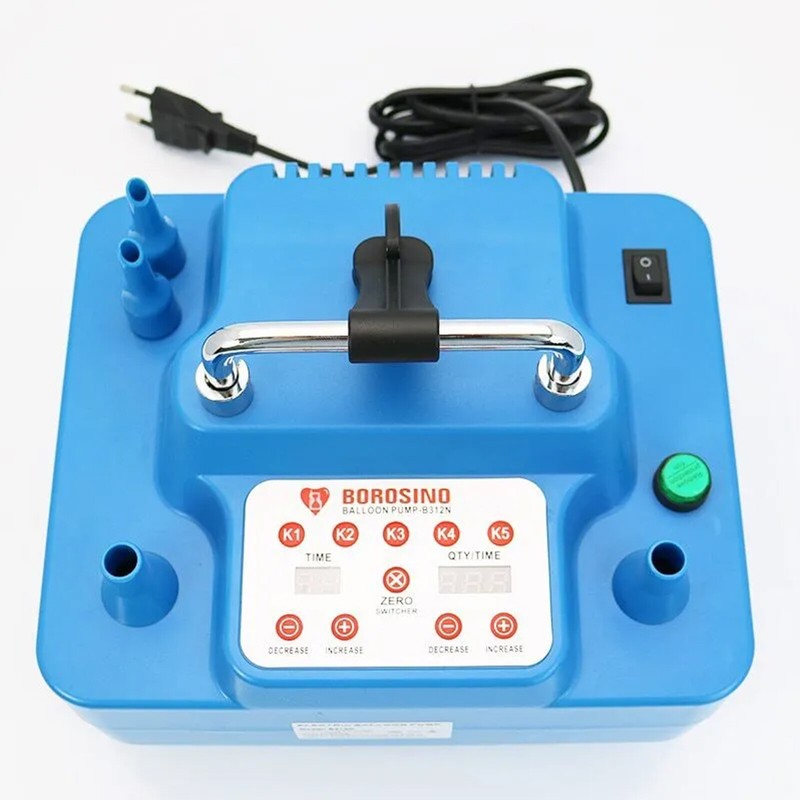 Electric Balloon Pump 800W With Timer Dual Holes Professional Inflator gallery