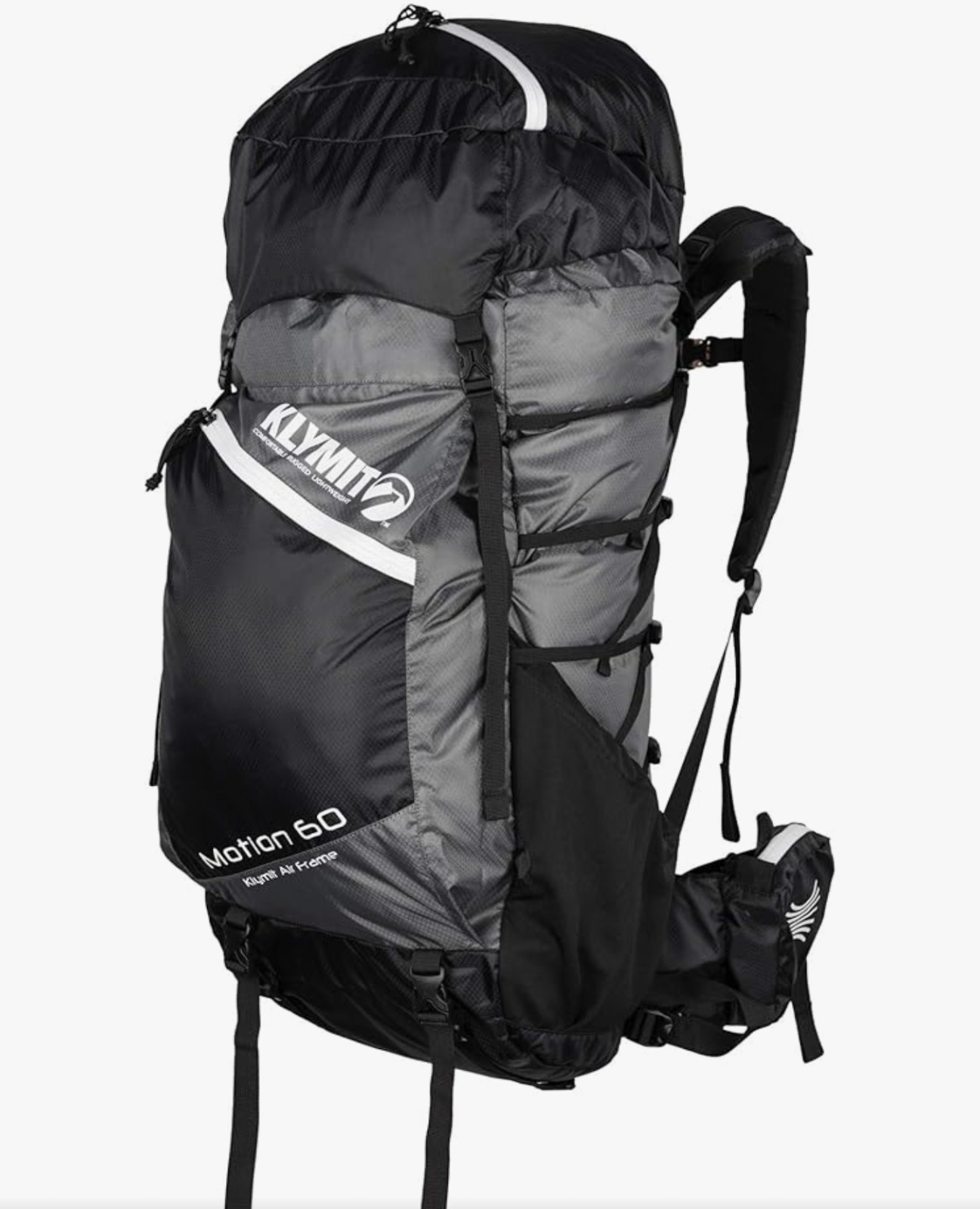 Klymit Motion Multi-Day Pack, Lightweight Multi-Day Hiking Backpack With Air...