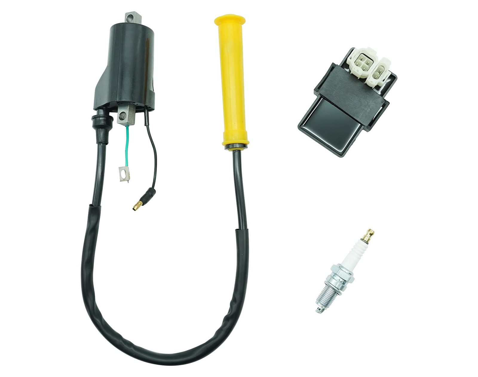 M MATI Ignition Coil &Spark Plug & CDI Compatible with Honda TRX400 EX Sportr... gallery