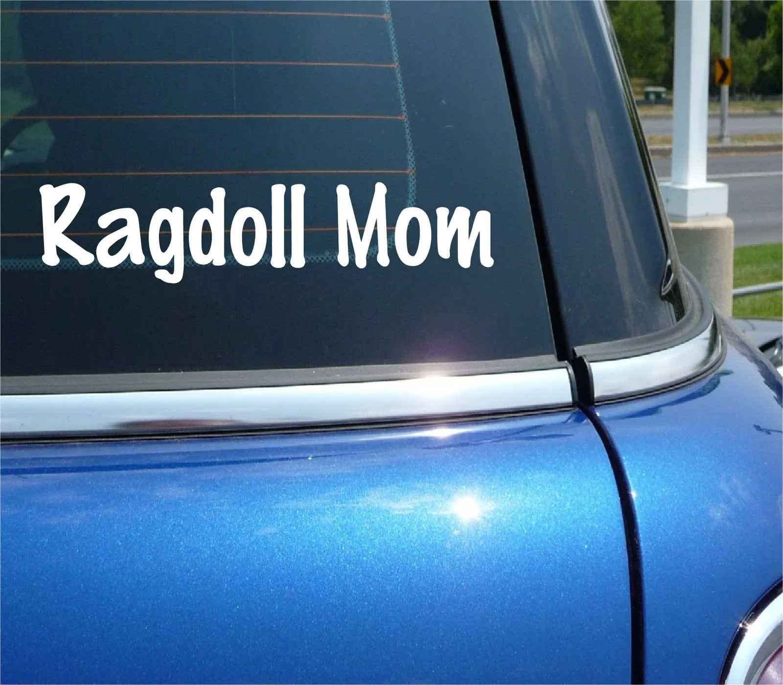 RAGDOLL MOM CAT PET FUNNY DECAL STICKER ART CAR WALL gallery