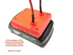 HR battery adapter for Bosch 18v dock power connector 18 volt12 gauge robotics