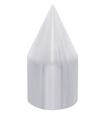 Chrome Plastic Spike Nut Cover – Push-On (10 Pack), Various Sizes Without