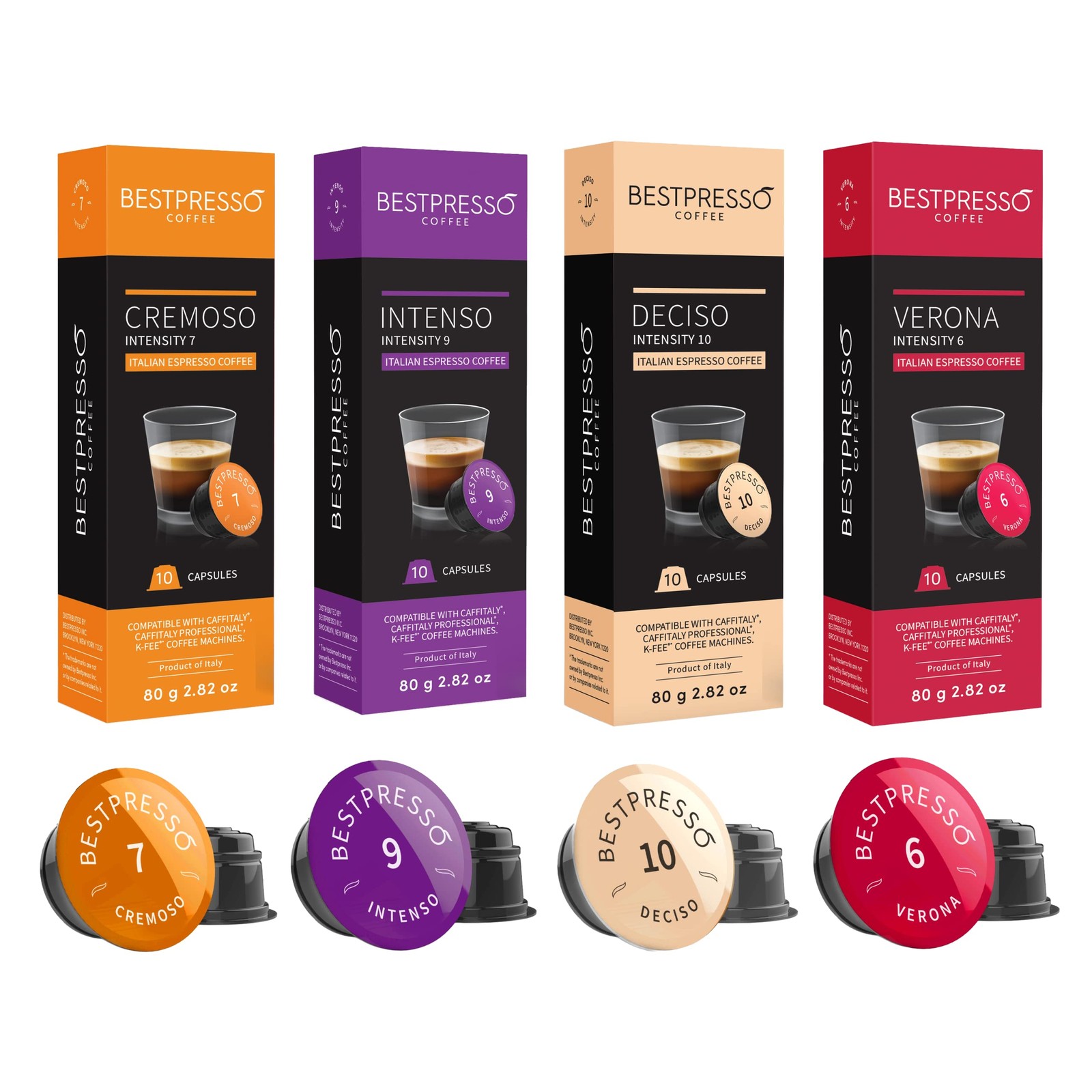 Coffee capsules compatible with Starbucks Verismo, Caffitaly, CBTL, K-fee sys... gallery