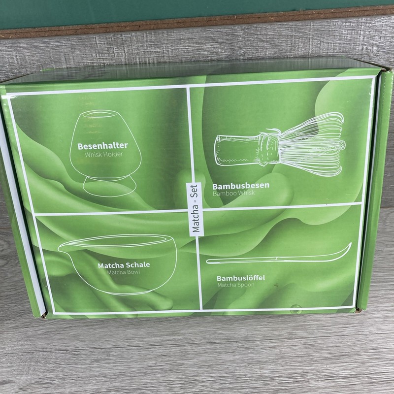 Matcha Whisk Set Gift Box - Matcha Set with Holder Spoon and Bowl, 6 Pcs Kit gallery