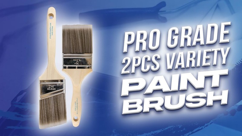 Pro Grade - Paint Brushes - 2Pk - Paint Brush Set gallery