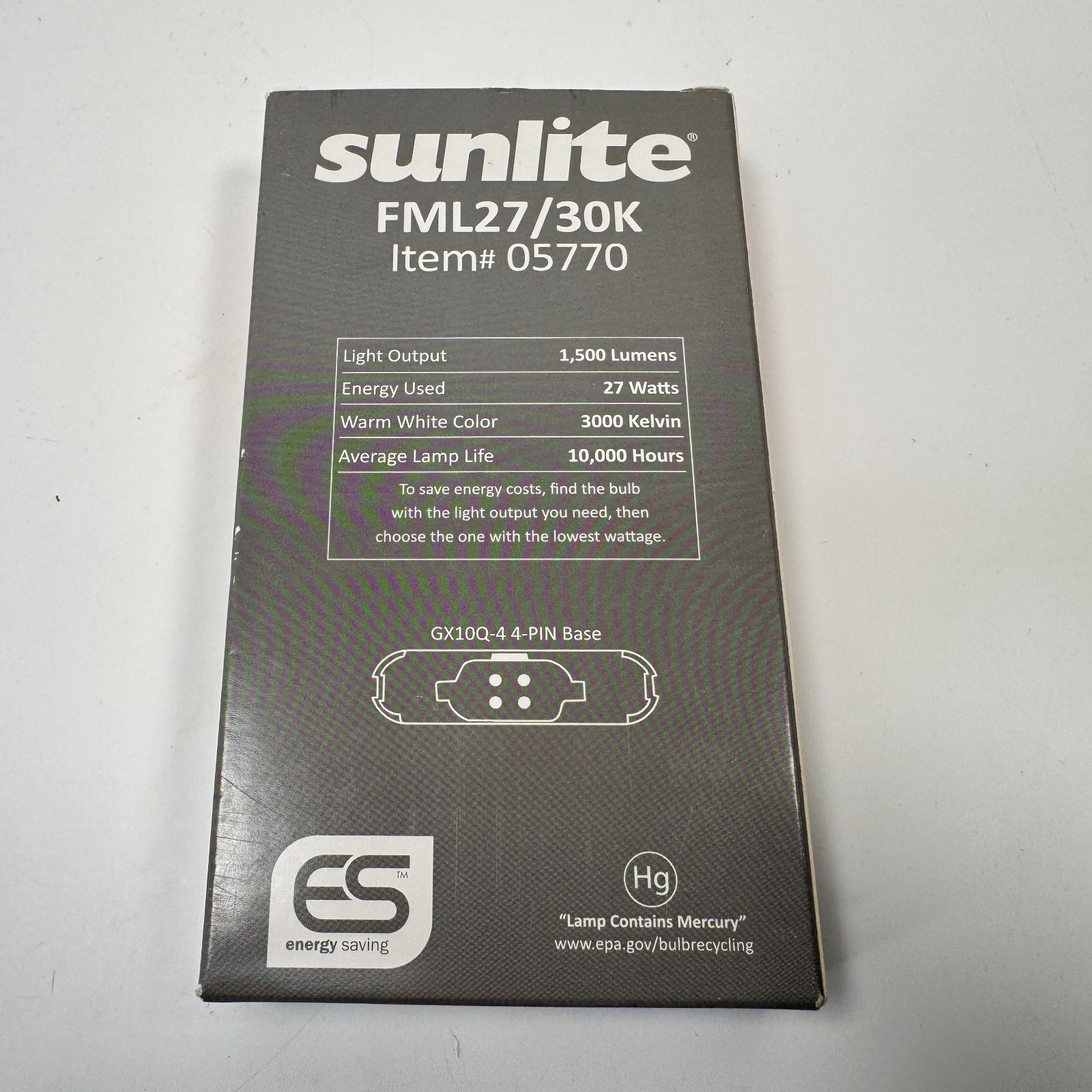 Sunlite Linear Quad Daylight 4 Pin Base Compact Fluorescent Bulb gallery