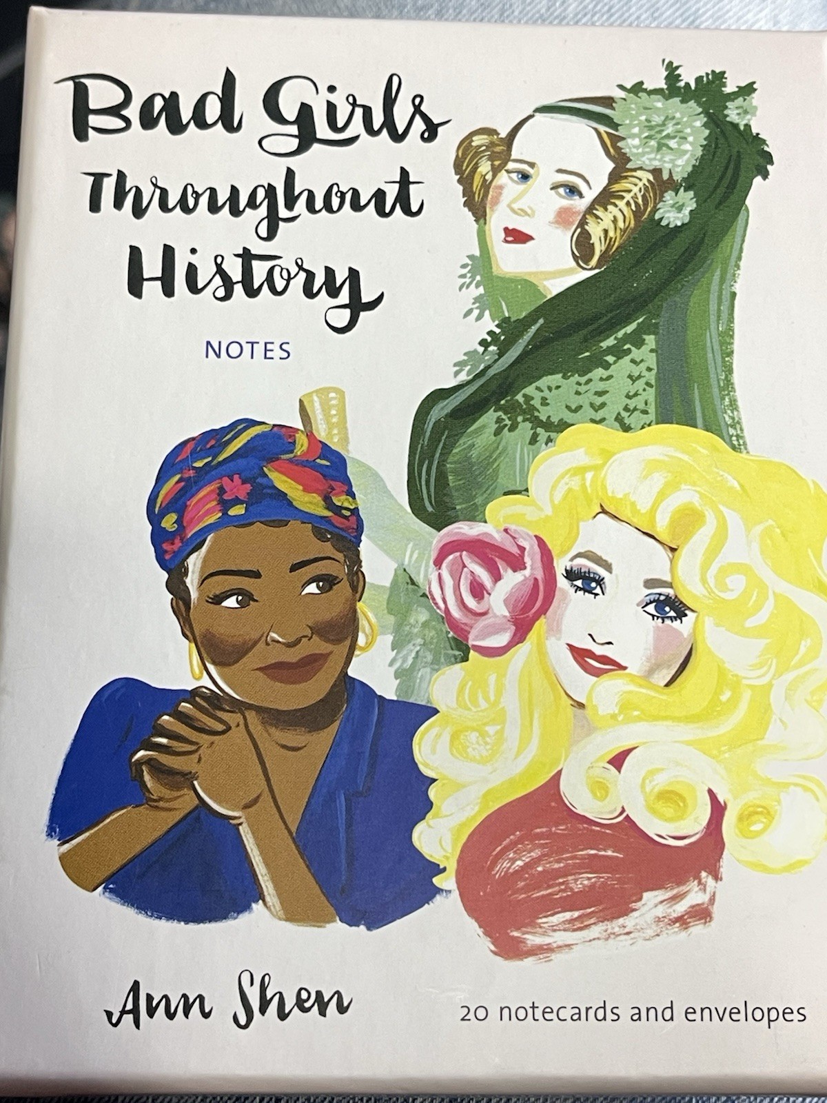 Bad Girls Throughout History Notecards Ann Shen -- 19–Card Set -MISSING 1 CARD gallery