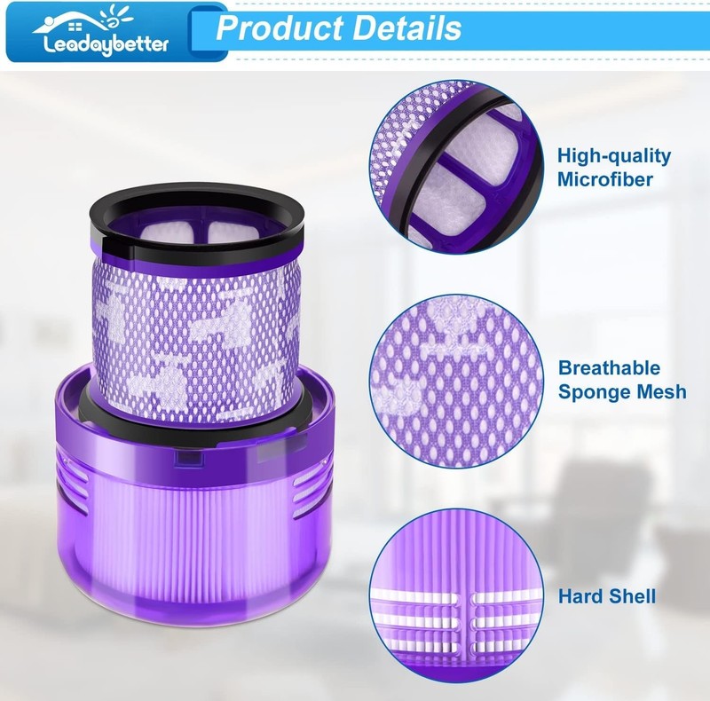 Leadaybetter Filter Replacement for Dyson V11 SV14 SV15 SV17 SV28 Animal Ext... gallery