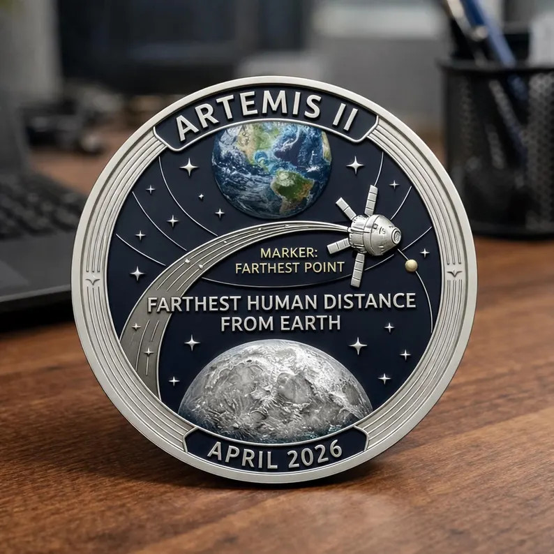Space Mission Commemorative Coin gallery