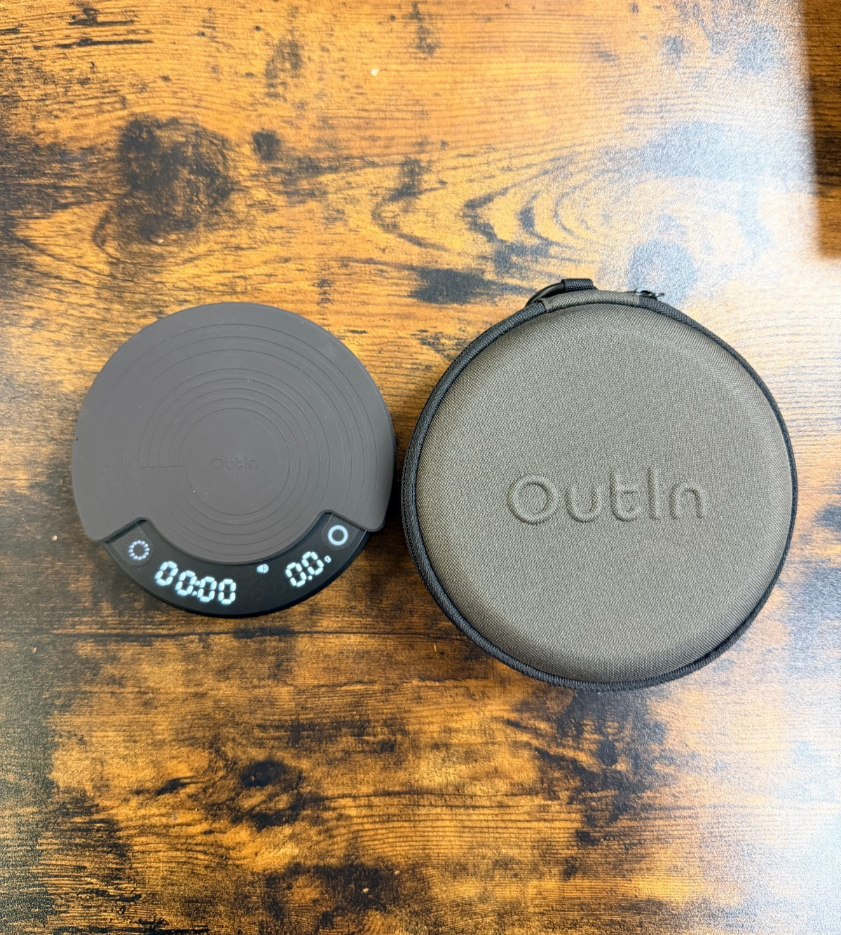 OutIn Claro Portable Coffee Scale, Espresso Scale 2kg/0.1g Accurate Measurement gallery