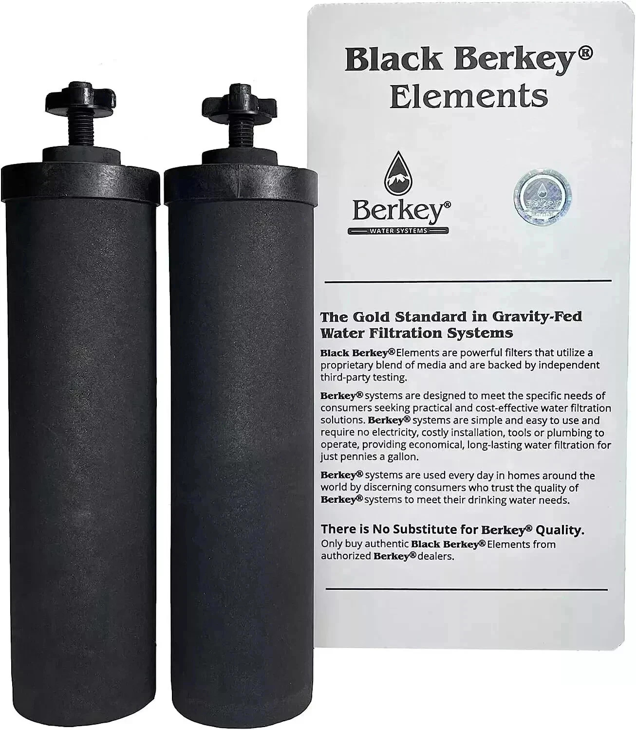 Berkey Authentic Black BB9-2 Water replacement Filters For Berkey Water System gallery