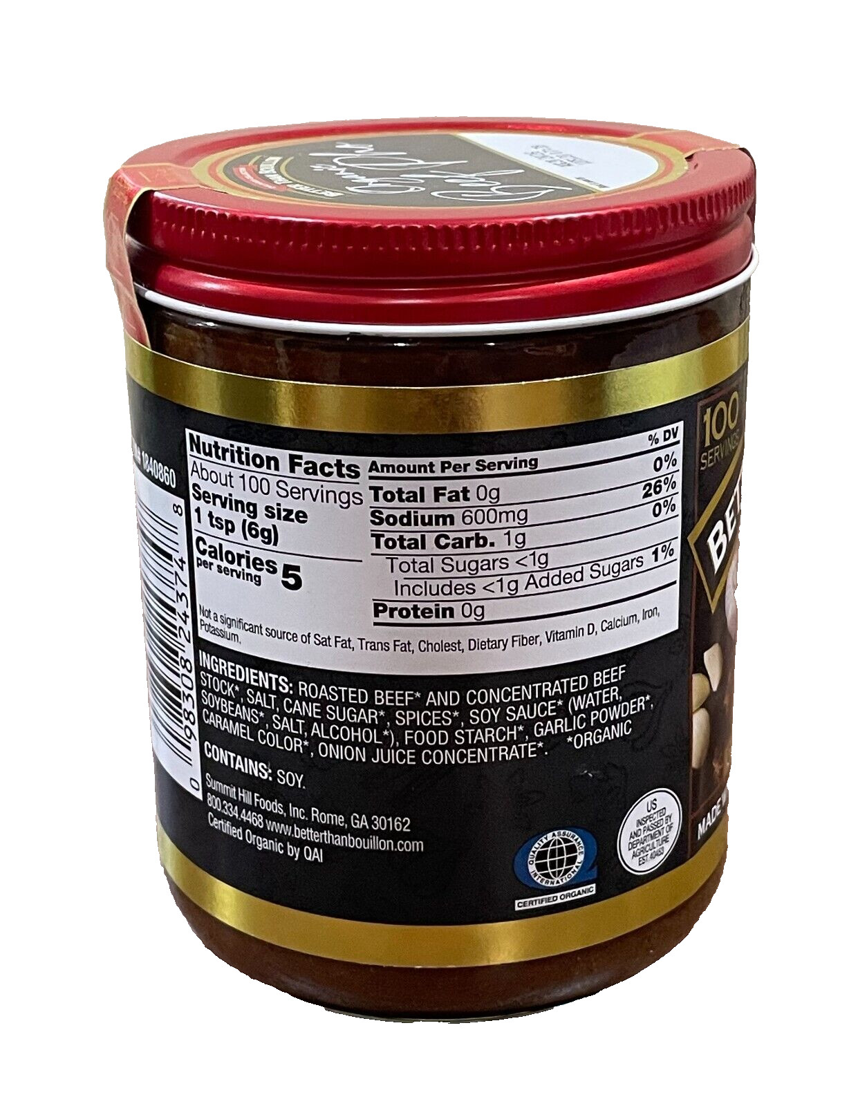 2-PACK Better Than Bouillon Organic Beef Pho Base 21 oz /Jar gallery