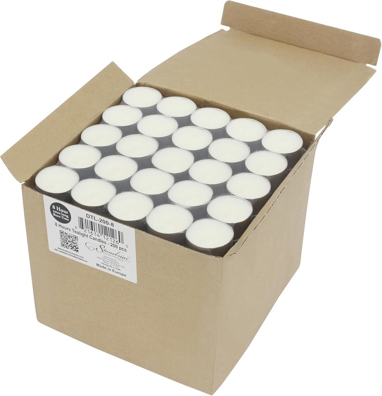 Long Burn Time Tealights - 8 Hour Extended gallery
