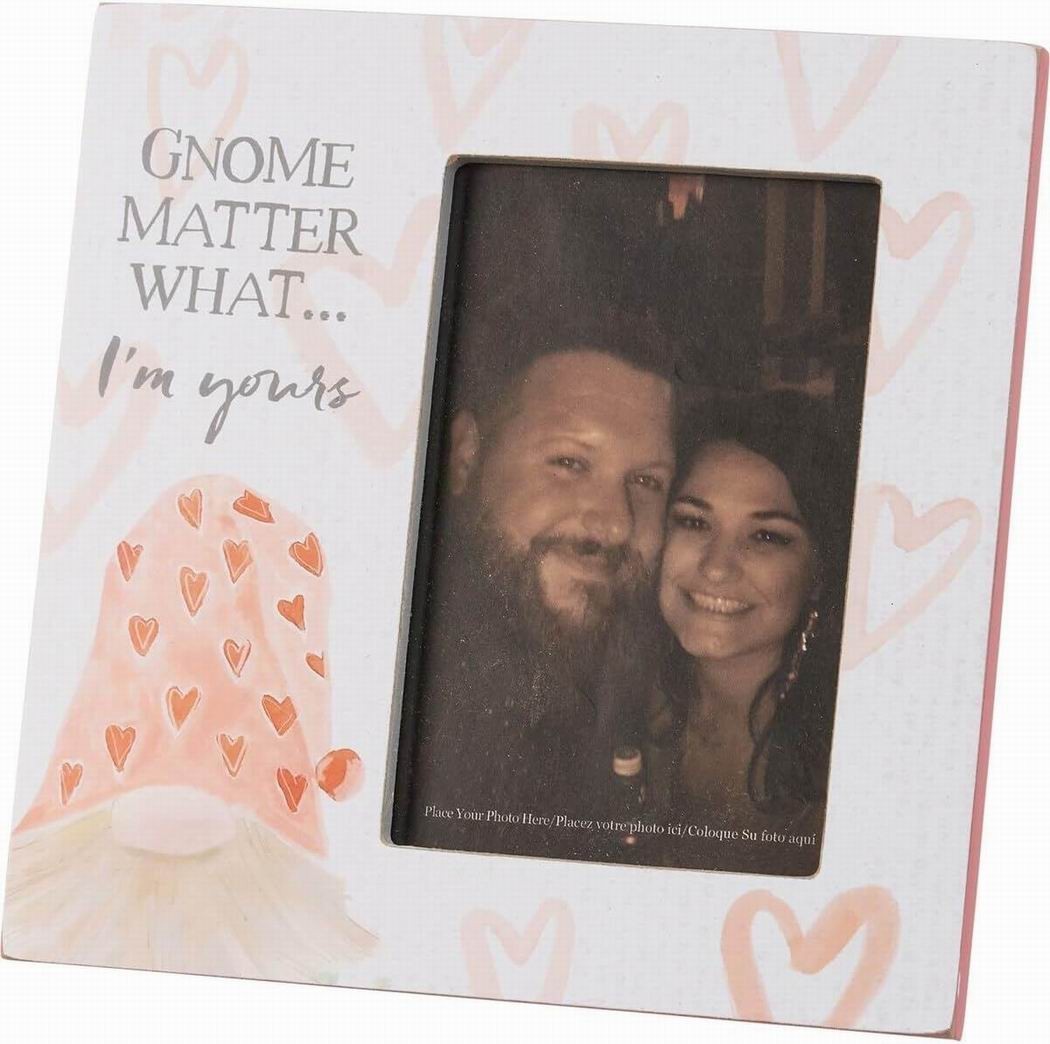Primitives by Kathy Gnome Matter What I'm Yours Photo Frame 8"L x 8"W NEW gallery