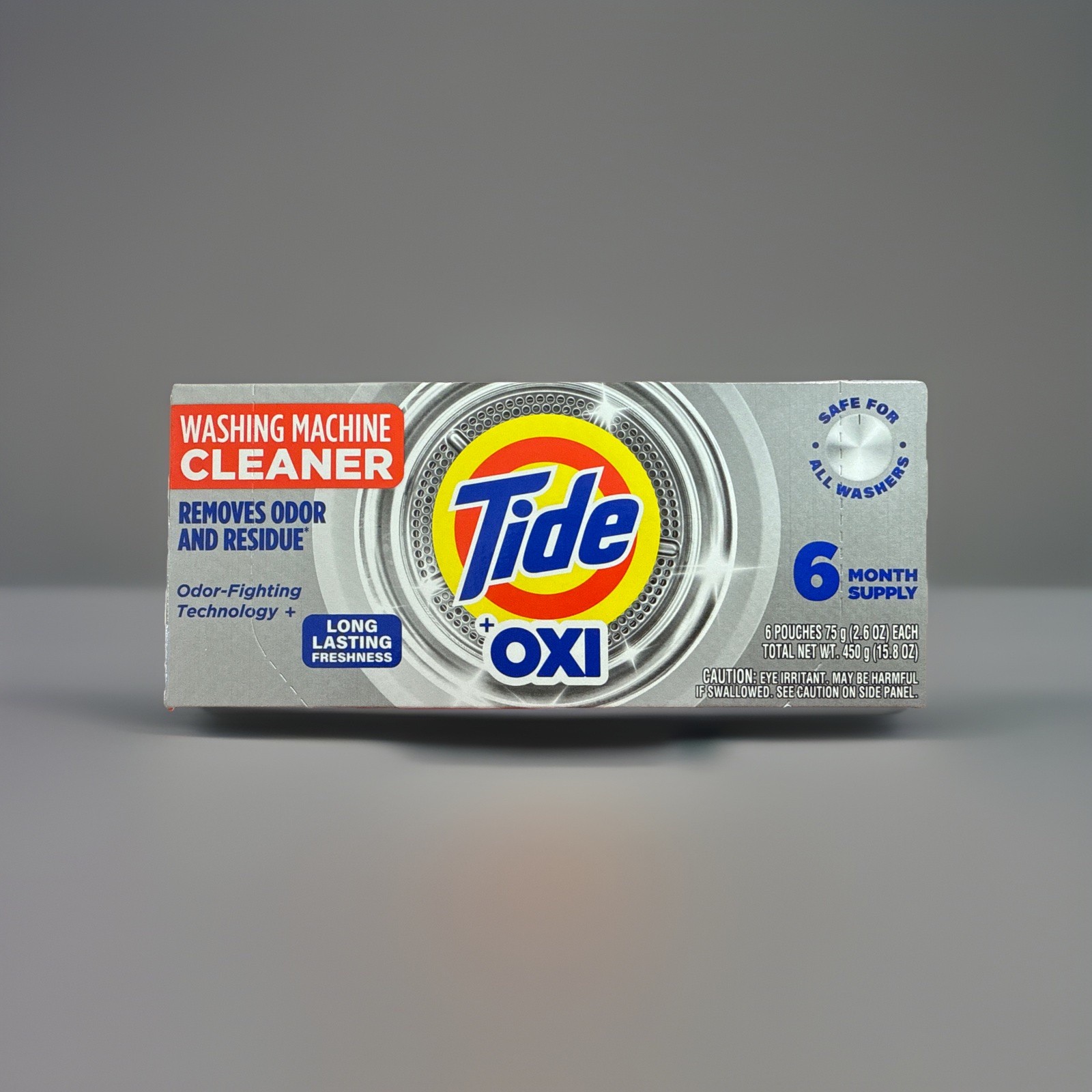 Tide Washing Machine Cleaner +Oxi Removes Odor & Residue 6ct/6 Month Supply gallery
