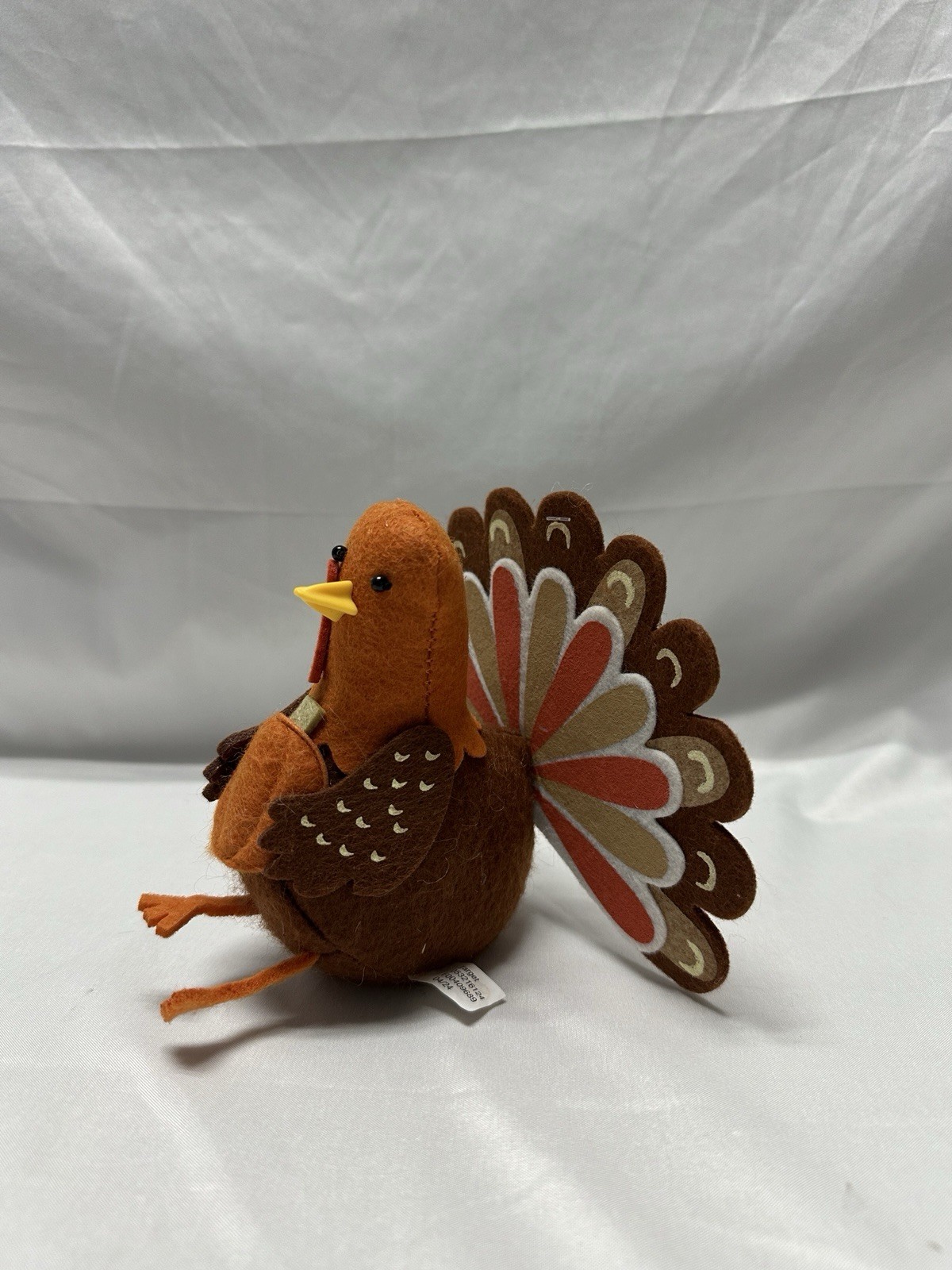 New! Target Spritz 2024 TURKEY with Pumpkin 5” Plush Toy Decoration gallery