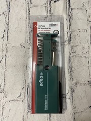 Wiha Tools 79242 TORX Bit Selector Set 11-Piece With 1/4” Magnetic Bit Holder