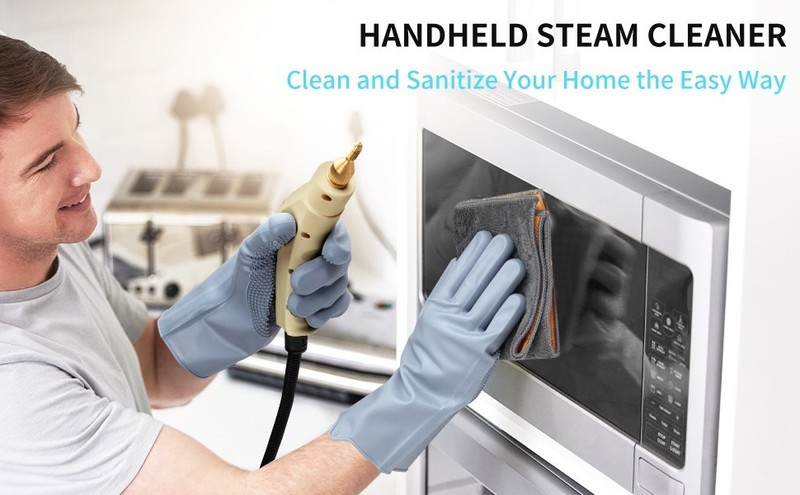 Steam Cleaner 2500W High Temperature Pressurized Steam Cleaner 3 Brush Heads gallery