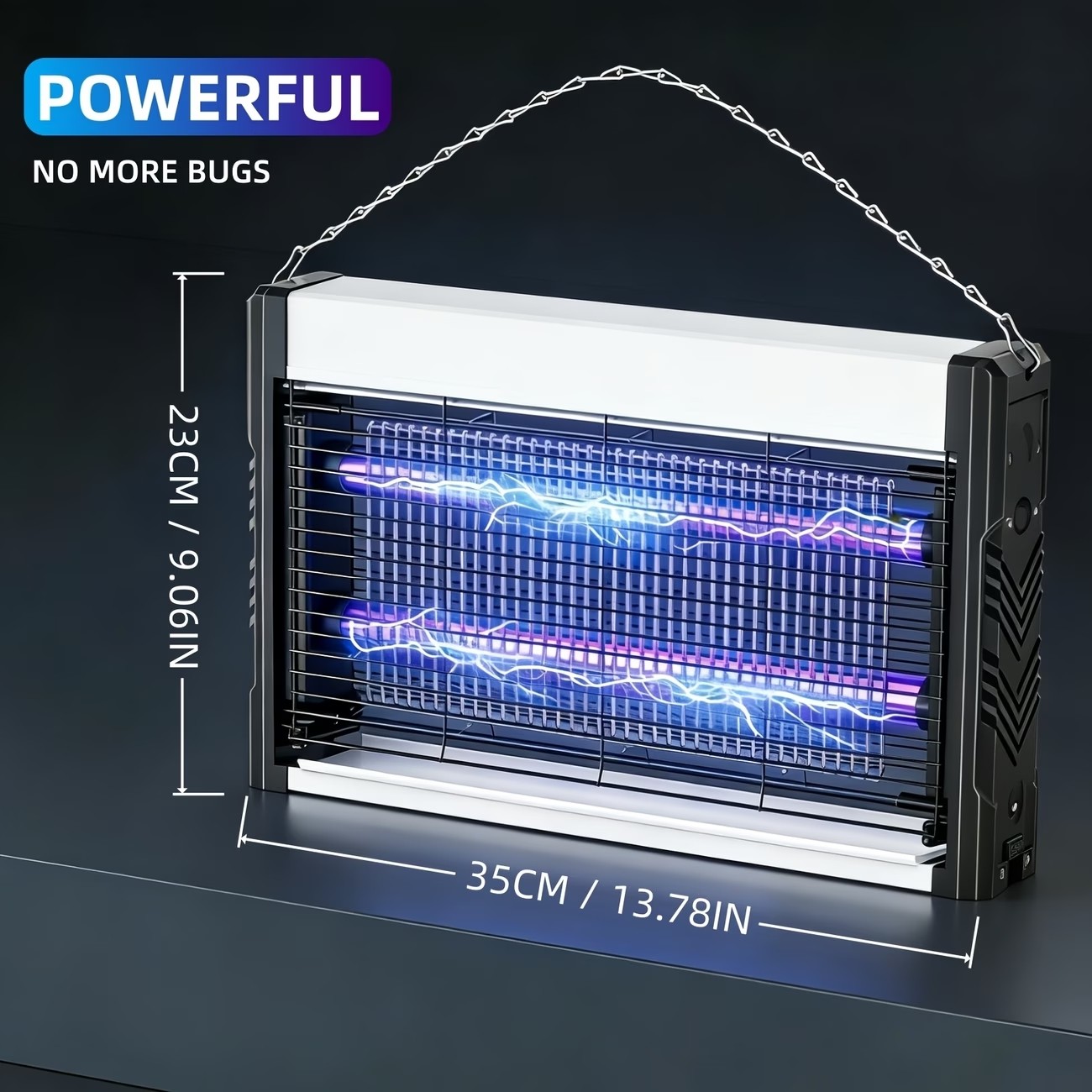 Mosquito Killer Insect Trap Bug Zapper Wall Mountable USB Powered UV Light gallery