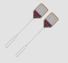2 ~ ENOZ Wire Mesh FLY SWATTER 4.25"x6.5" Screen Blade Flying Insect Mosquito gallery