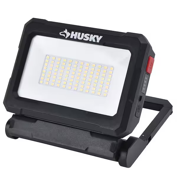 2500 Lumens Dual Power Rechargeable Battery or Solar Powered LED Work Light gallery