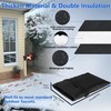 Outdoor Faucet Covers 2Pack 8.5″x5.9″x1.9″ Thicker Hose Original black-2pc gallery