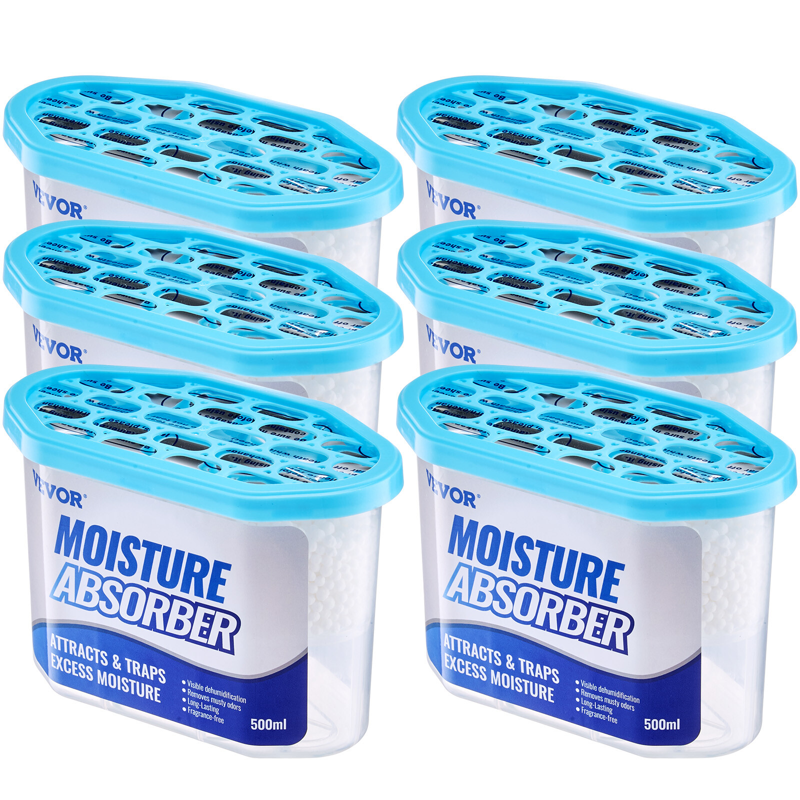 6 Packs Moisture Absorber Boxes 10.8 oz Fragrance Free Moisture Absorbers gallery