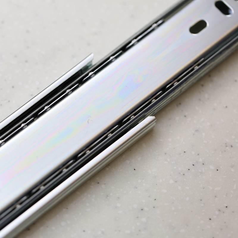 12" Inch Soft Close Slide - 45mm - Full Extension - Side Mount - Pair 12 Inch gallery