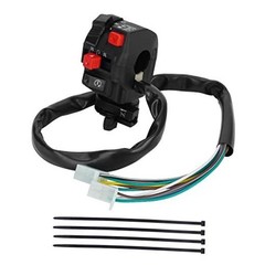 5 Function 10 Wires Left Starter Kill Light Choke Switch Assembly, ATV