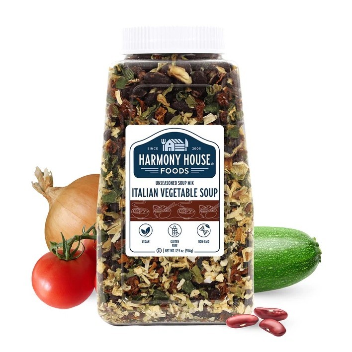 Italian Vegetable Soup Mix - PLAIN-for our popular and timeless Gourmet Soup. gallery