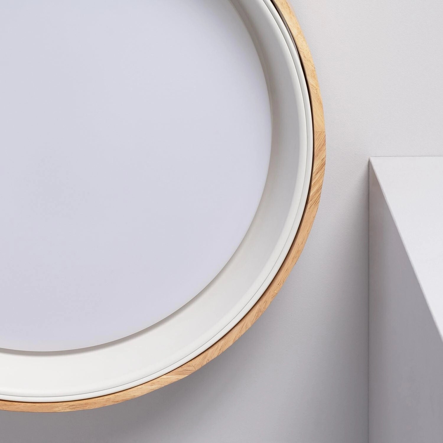 LED Ceiling Light 30W Round Wood Ø570mm CCT 2700-6500K 2700lm IP20 Osram Chip Wei gallery