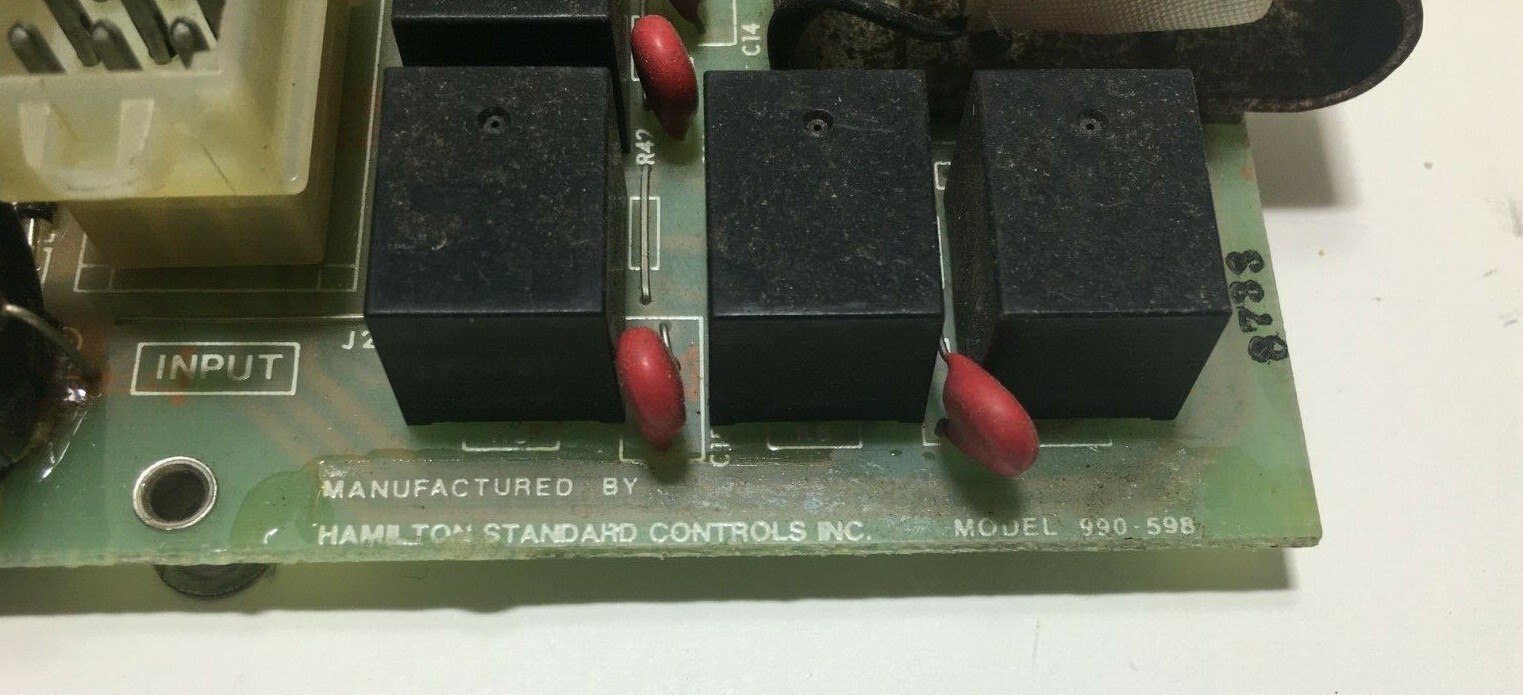 Hamilton Standard Model 990-598 Control Circuit Board HK31BZ004 used #D224 gallery