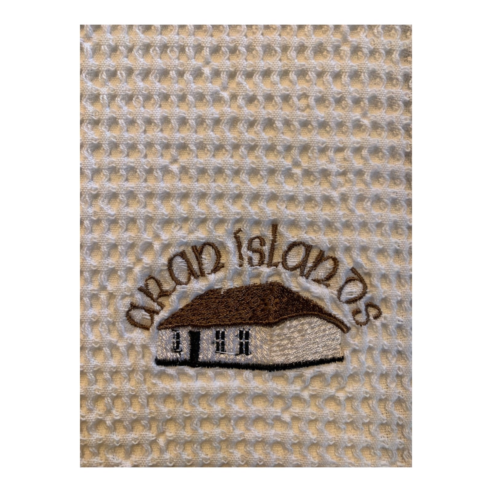 Waffle Tea Towel 100% Cotton Aran Islands Irish Cottage Northern Ireland Gift gallery