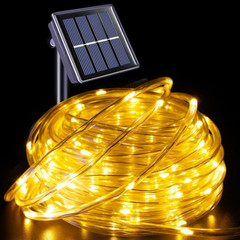 Solar String Lights Outdoor – 8 Modes Waterproof, Tube Lights for Garden, Pool