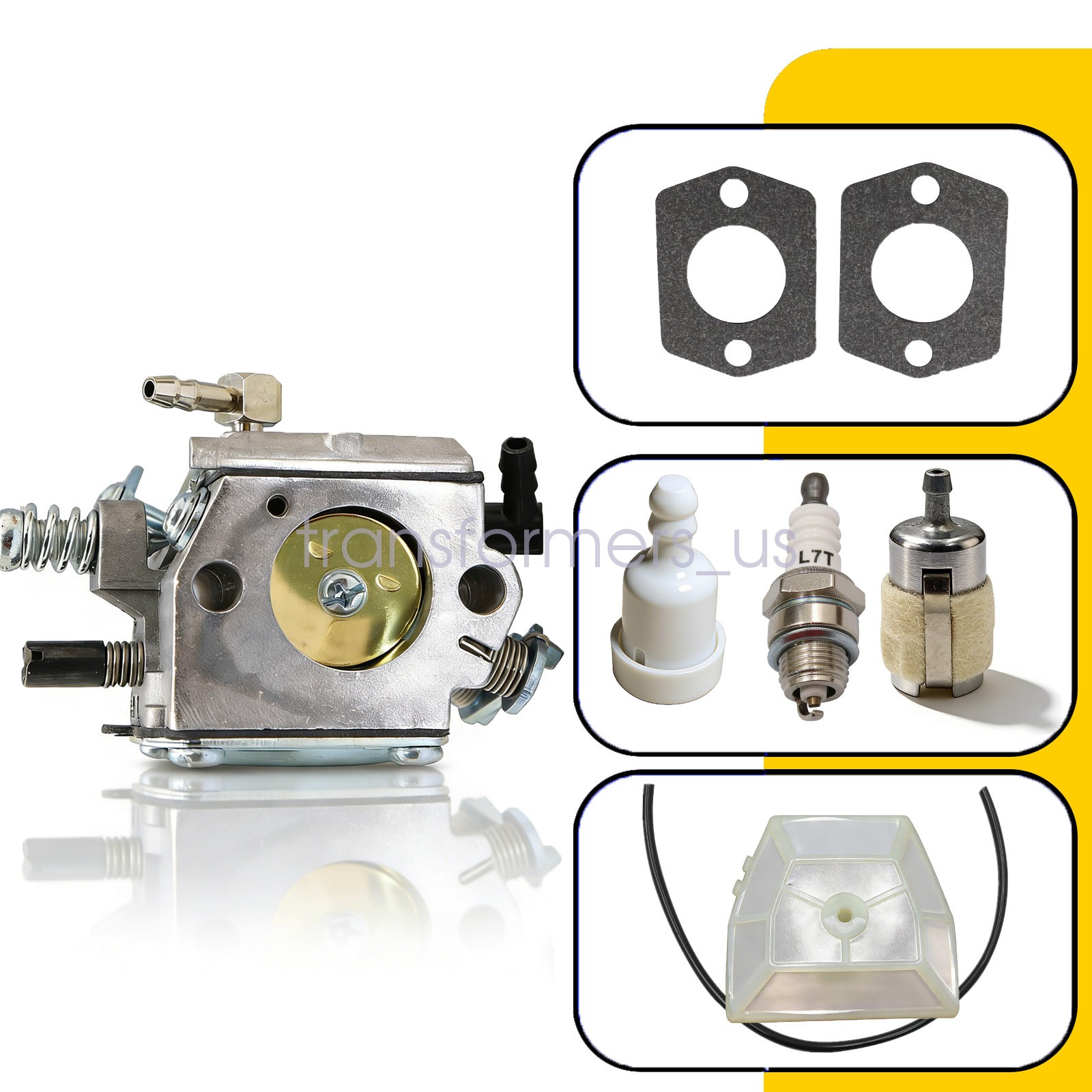Carburetor Tune Up Kit For Echo CS-590 CS-600P CS600PShindaiwa 591 Chainsaw US gallery