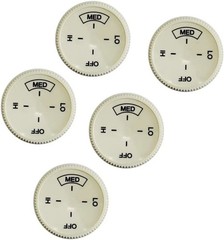5PCS Replacement Knob for Baseboard Heater Thermostat Temperature Control Dial