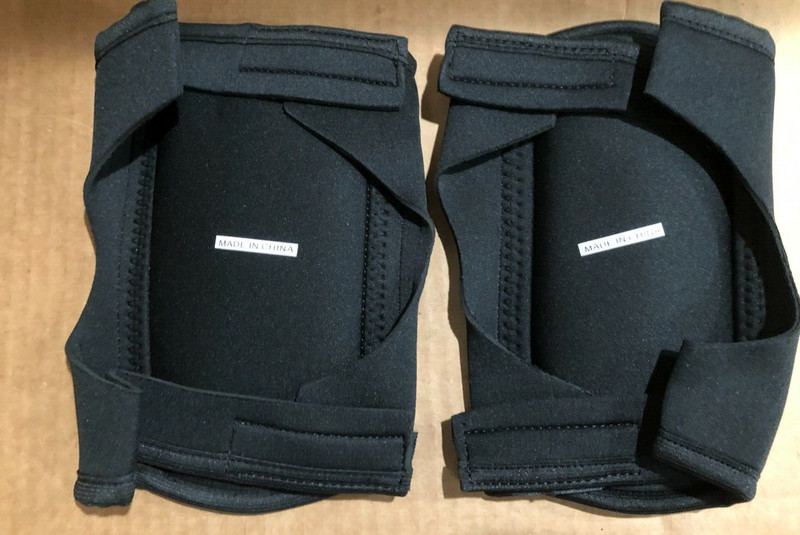 KNEE PADS ADJUSTABLE WATERPROOF E9170 COLOR GREEN/BLACK NEW FREE SHIPPING gallery