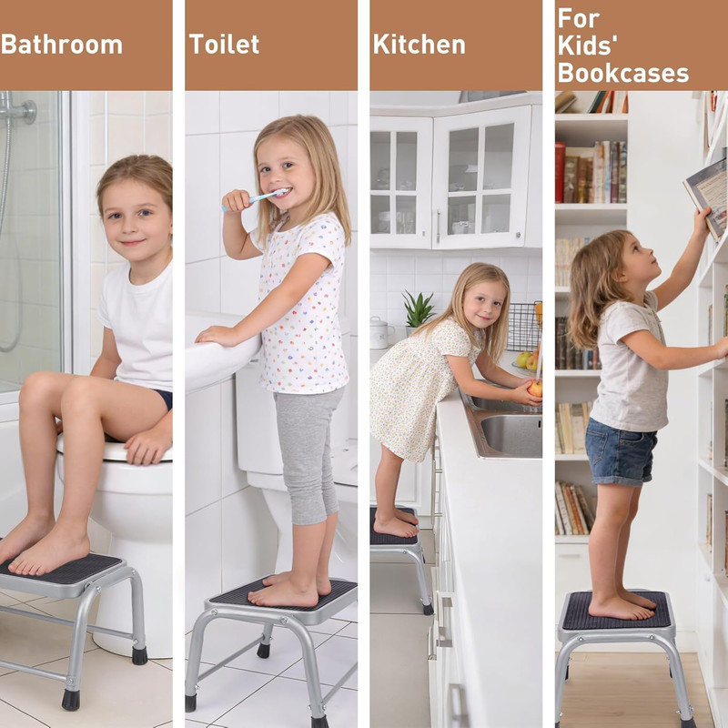 Step Stool,Step Stools for Adults with Non-Slip Rubber Feet, 600 Lbs gallery