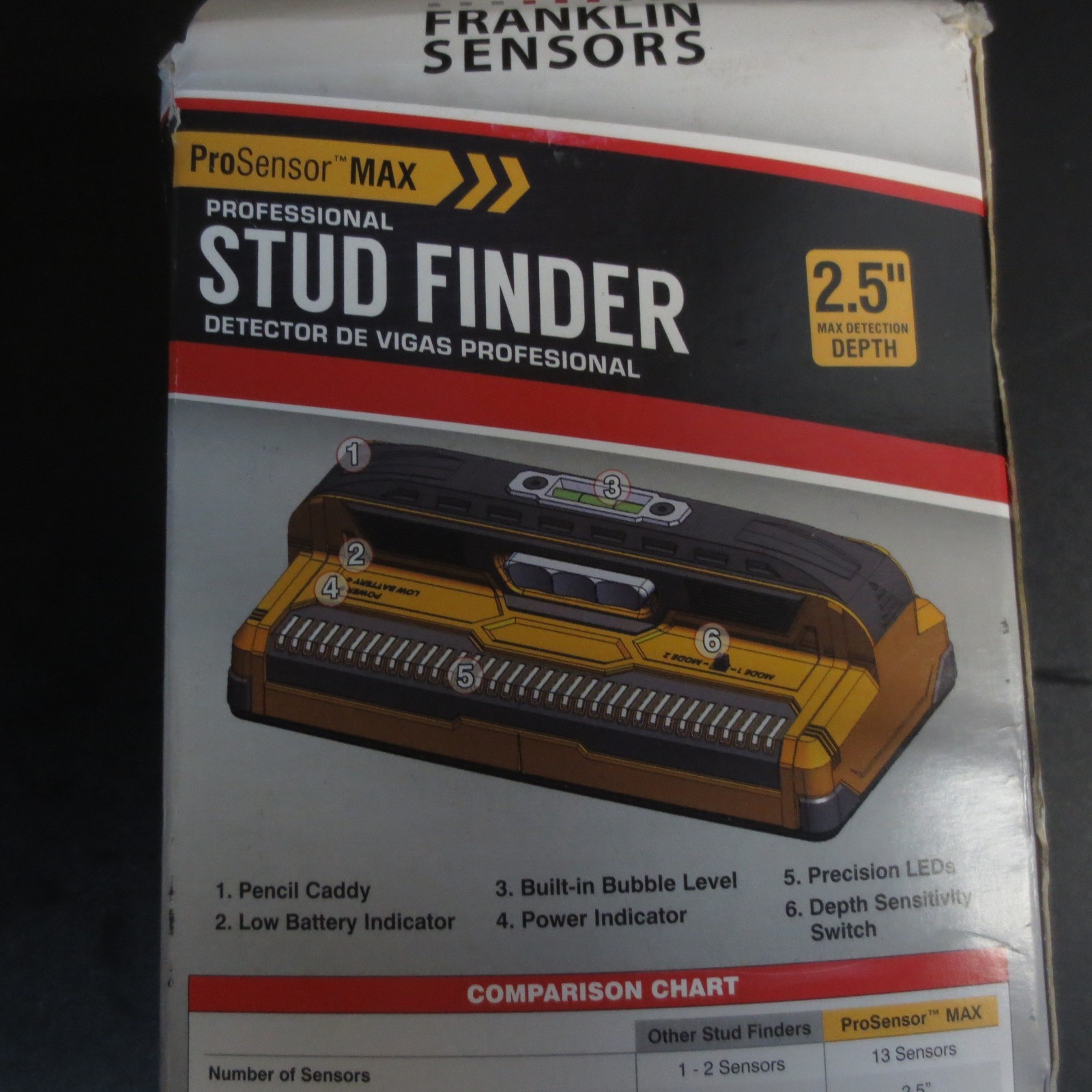 Franklin Sensors ProSensor MAX Stud Finder gallery