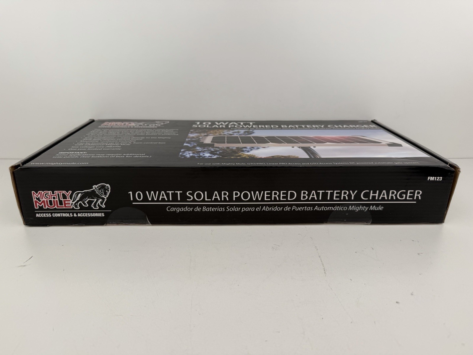 NEW Mighty Mule FM123 Commercial-Residential Solar Panel For Gate Opener gallery