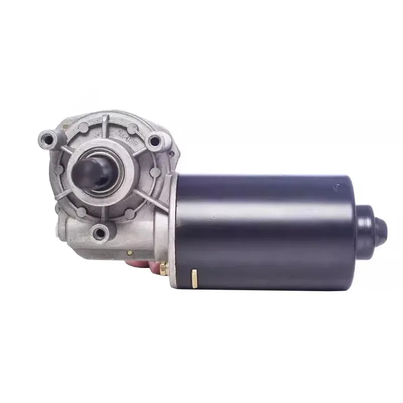 High Quality Double Bearing DC Worm Gear Motor DC Geared Motor Copper Gears gallery